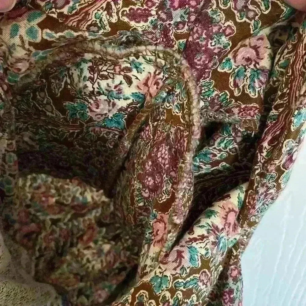 ๐ 3/$15 Vintage Floral Print 2 Piece Dress - Picture 5 of 5